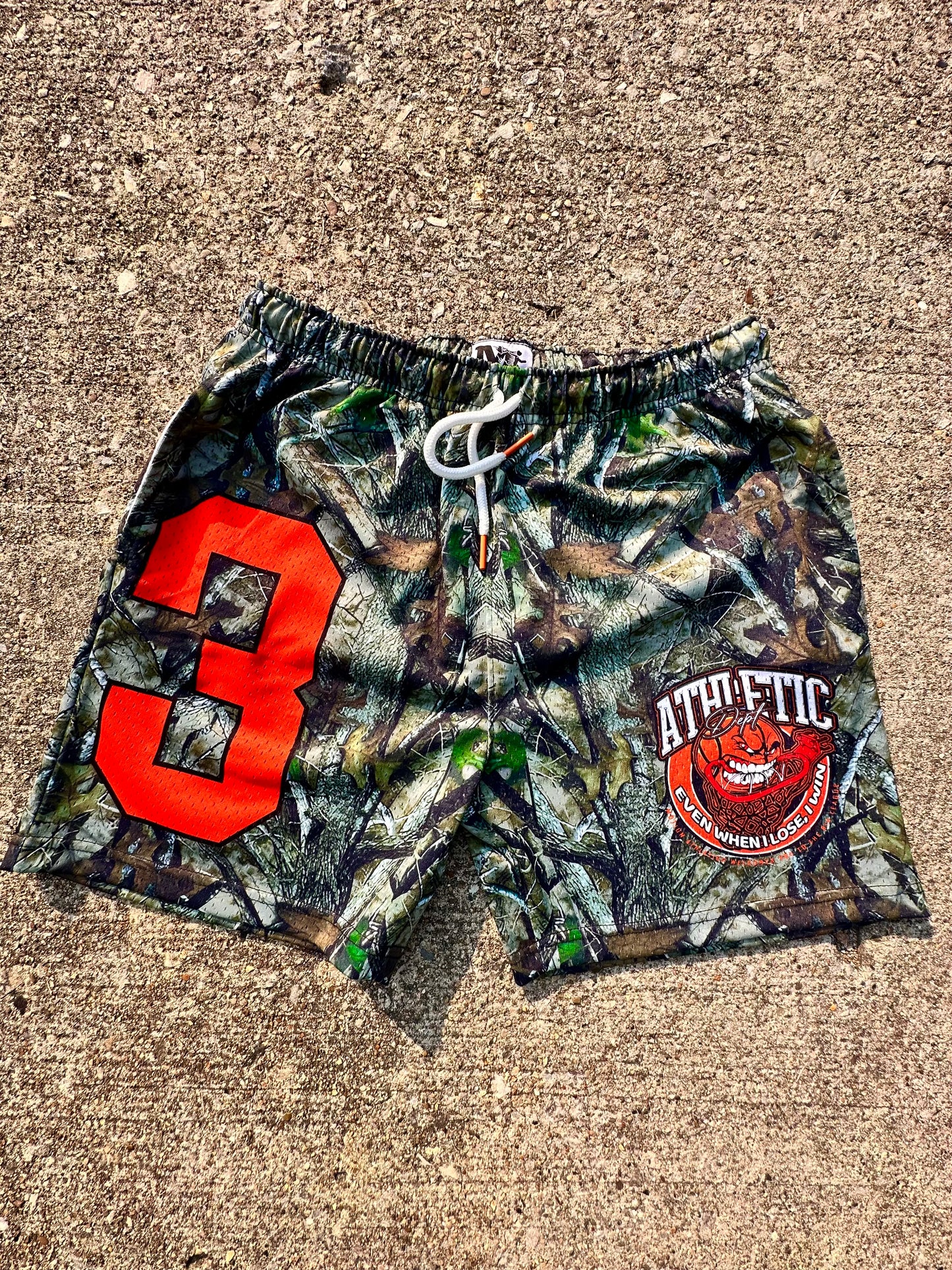 Camo Motion Athletics Varsity Mesh Shorts