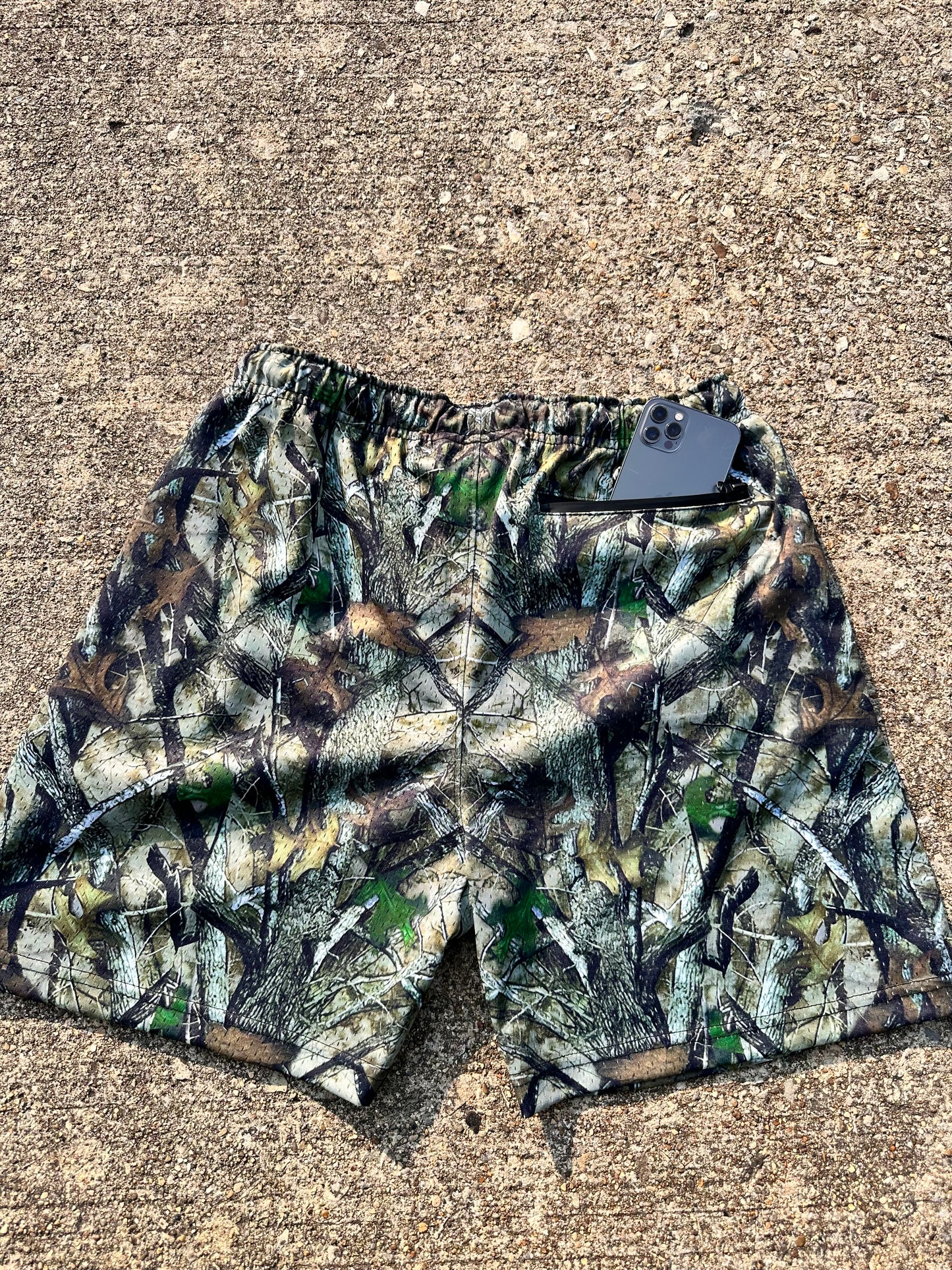 Camo Motion Athletics Varsity Mesh Shorts