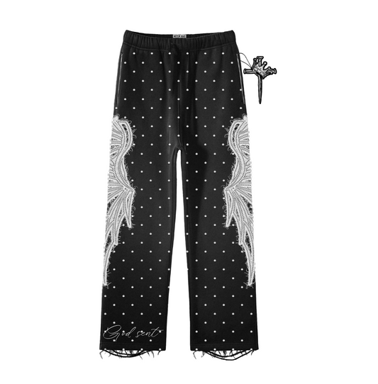 GOD SENT Rhinestone Pants (PRE-ORDER)