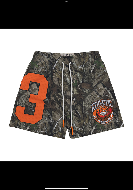Camo Motion Athletics Varsity Mesh Shorts