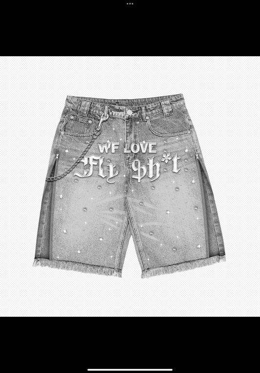 We Love Fly Sh*t Jorts